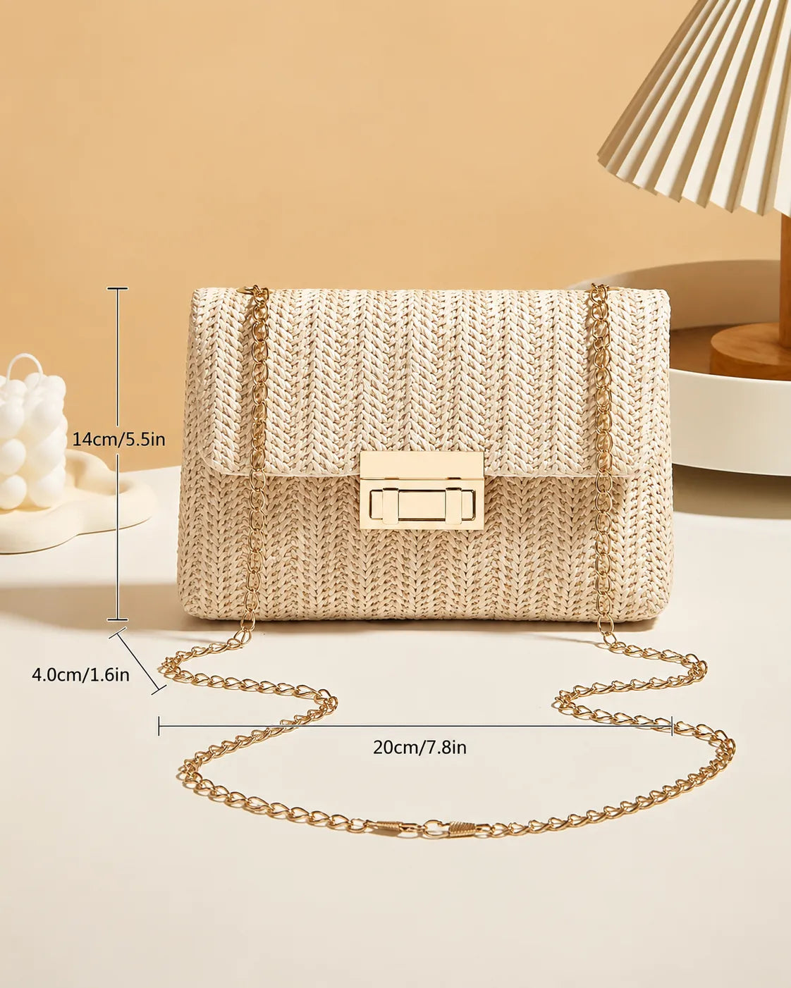 Amara Woven Chain Bag