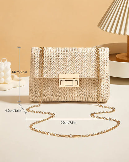 Amara Woven Chain Bag