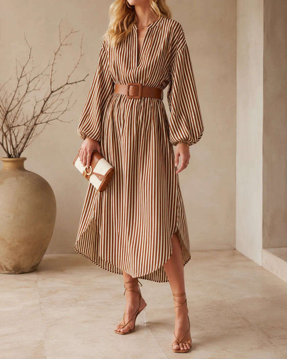 Sienna Midi Shirt Dress