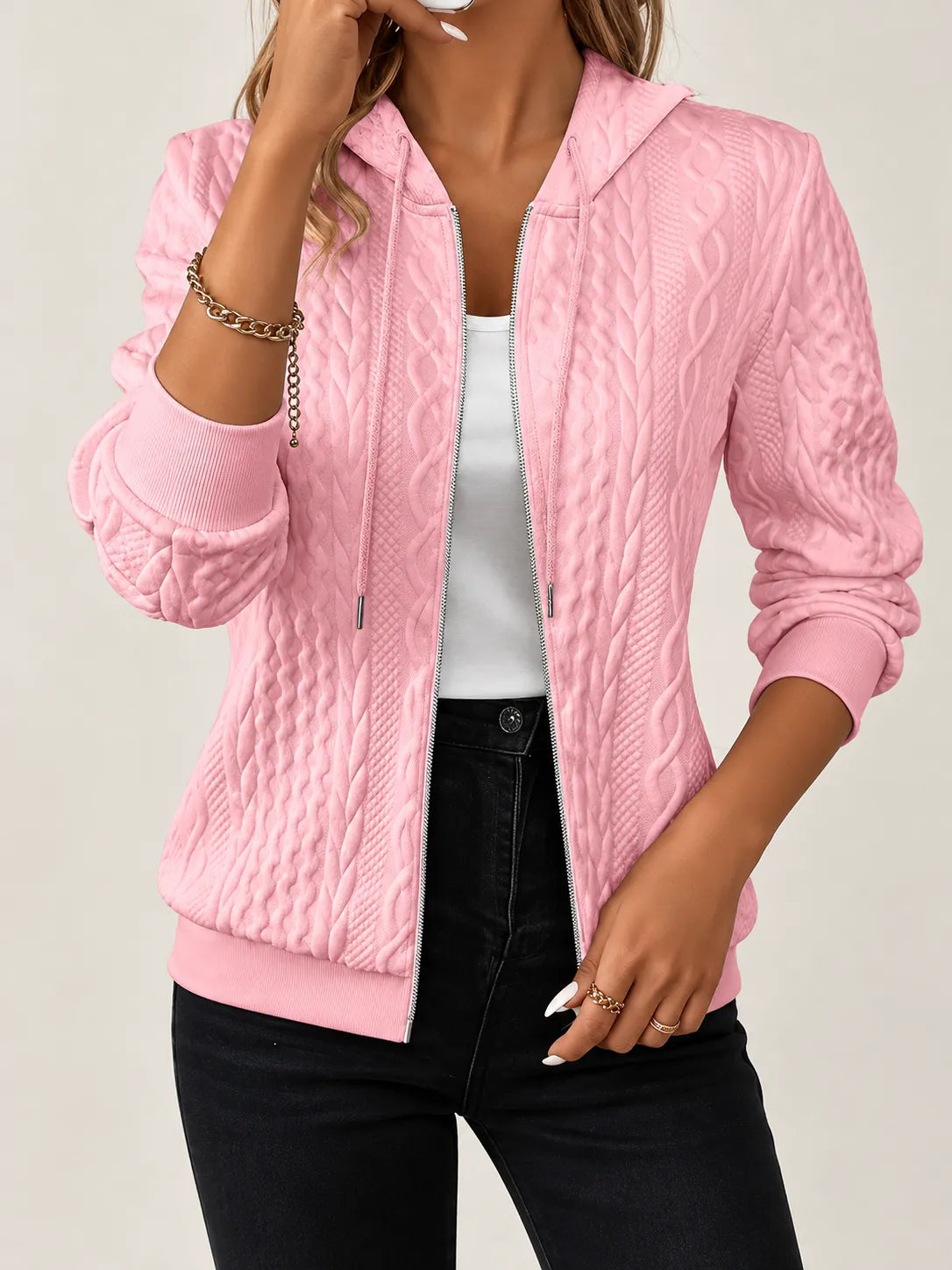 Amara Sweater in Pink