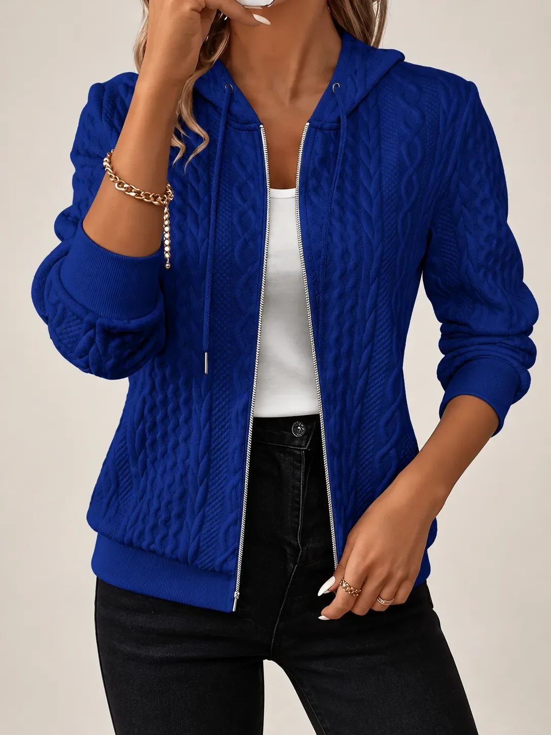 Amara Sweater in Blue