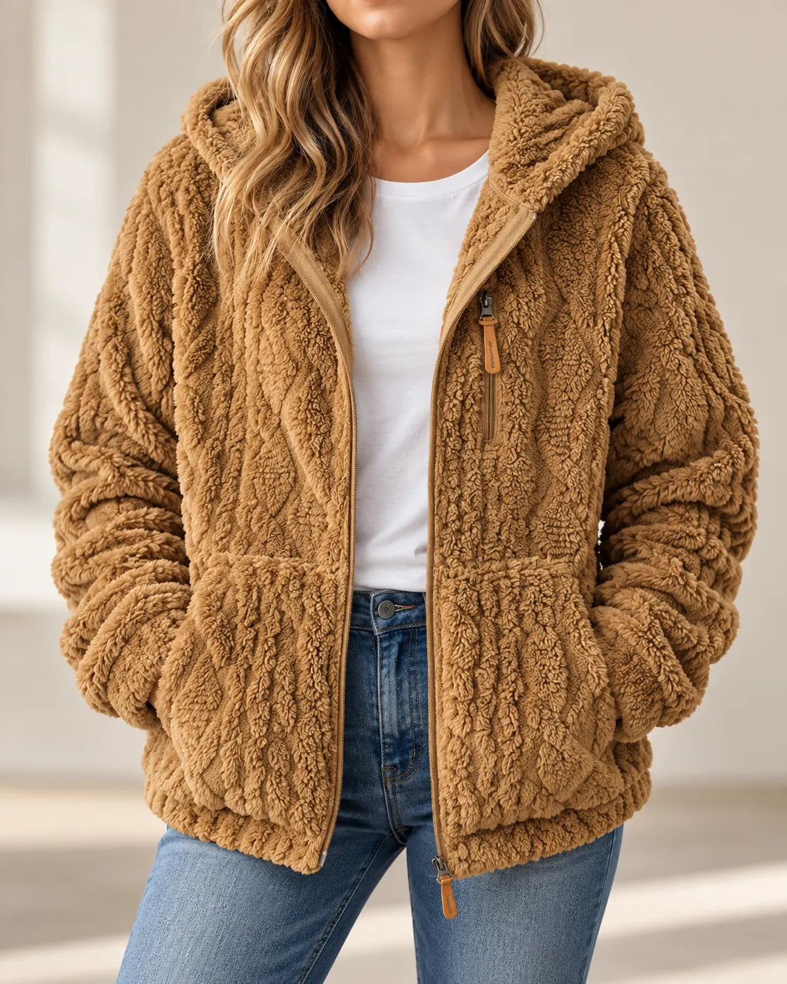 Adeline Jacket in Camel