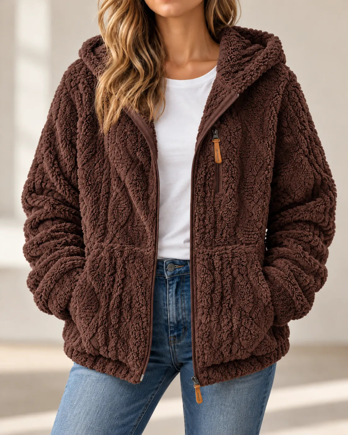 Adeline Jacket in Brown