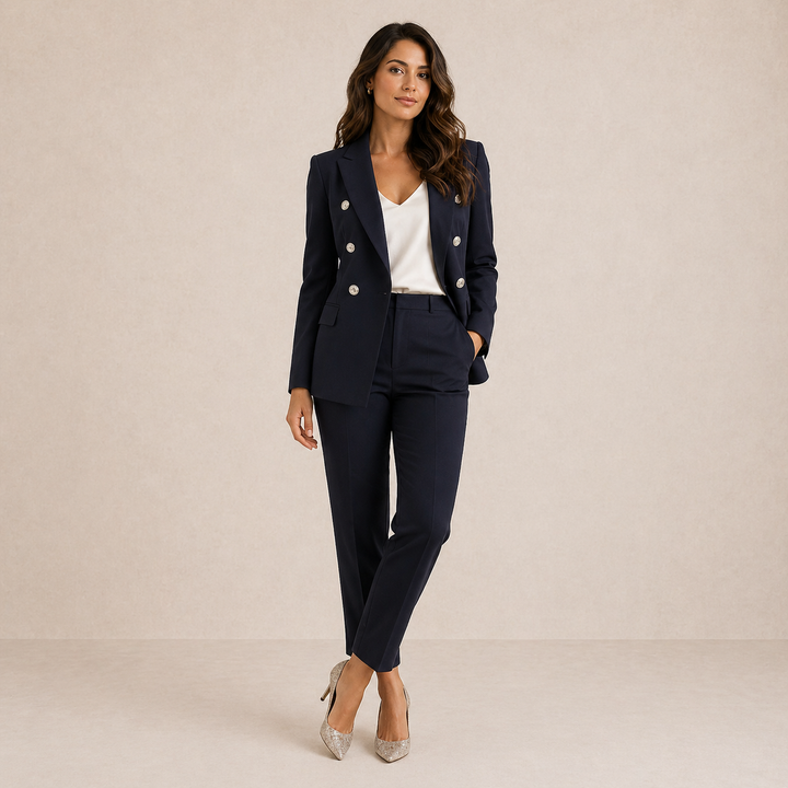 Simone | Tailored Two-Piece Suit Set