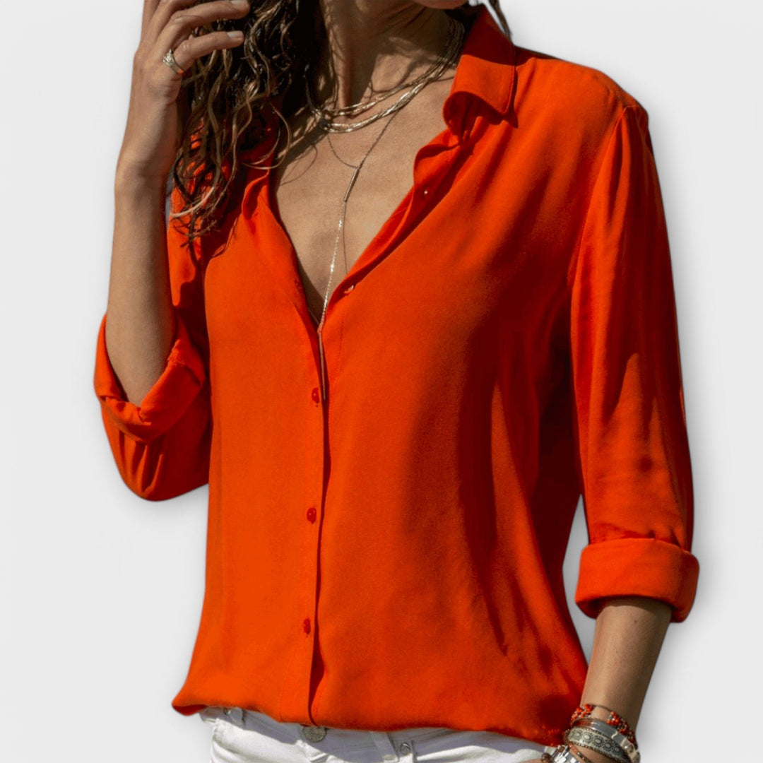 Lesley | Refined Button-Up Blouse