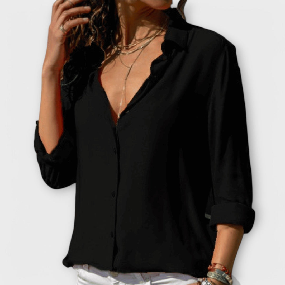 Lesley | Refined Button-Up Blouse