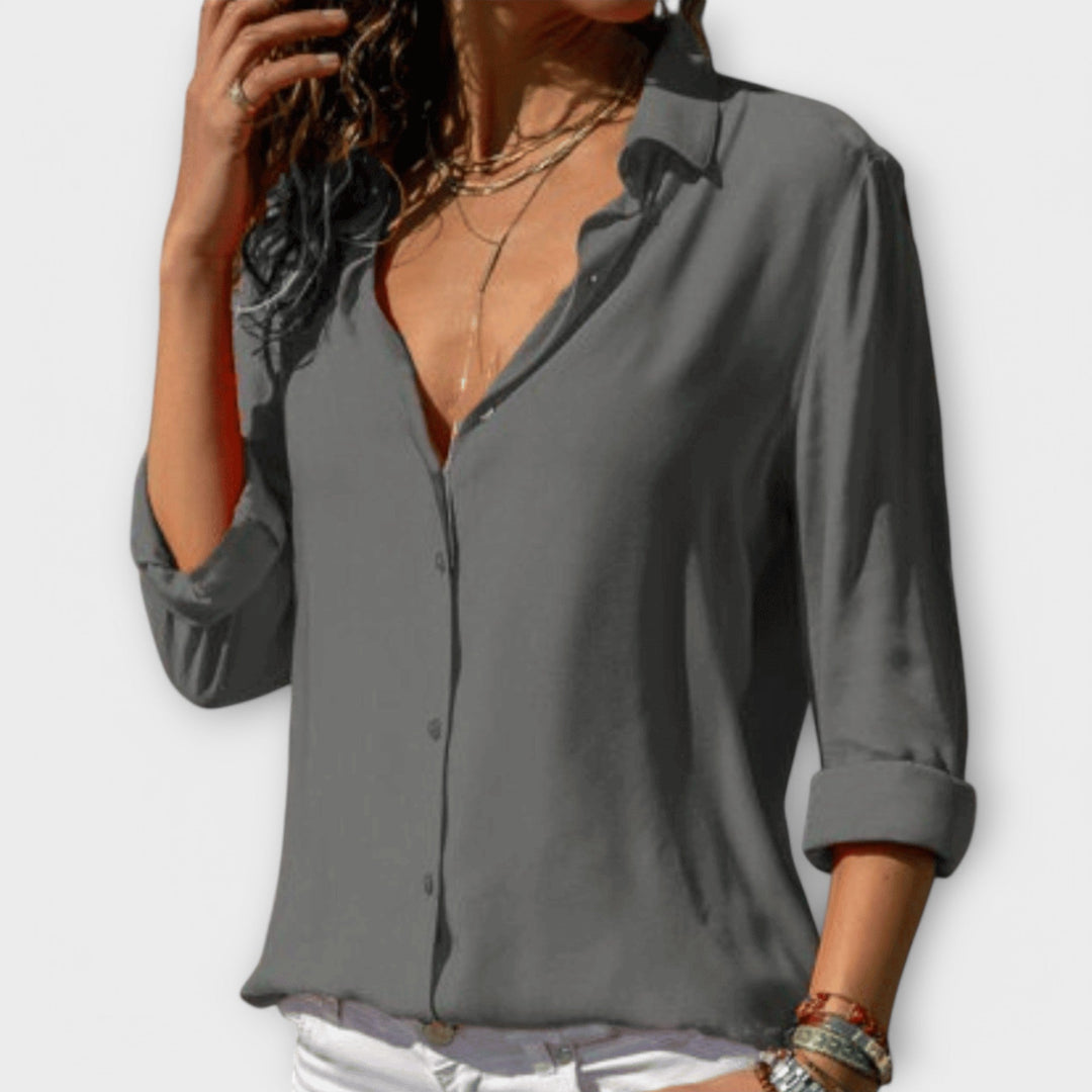 Lesley | Refined Button-Up Blouse