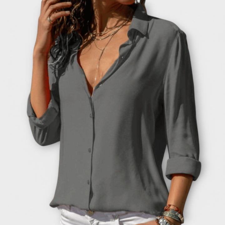 Lesley | Refined Button-Up Blouse