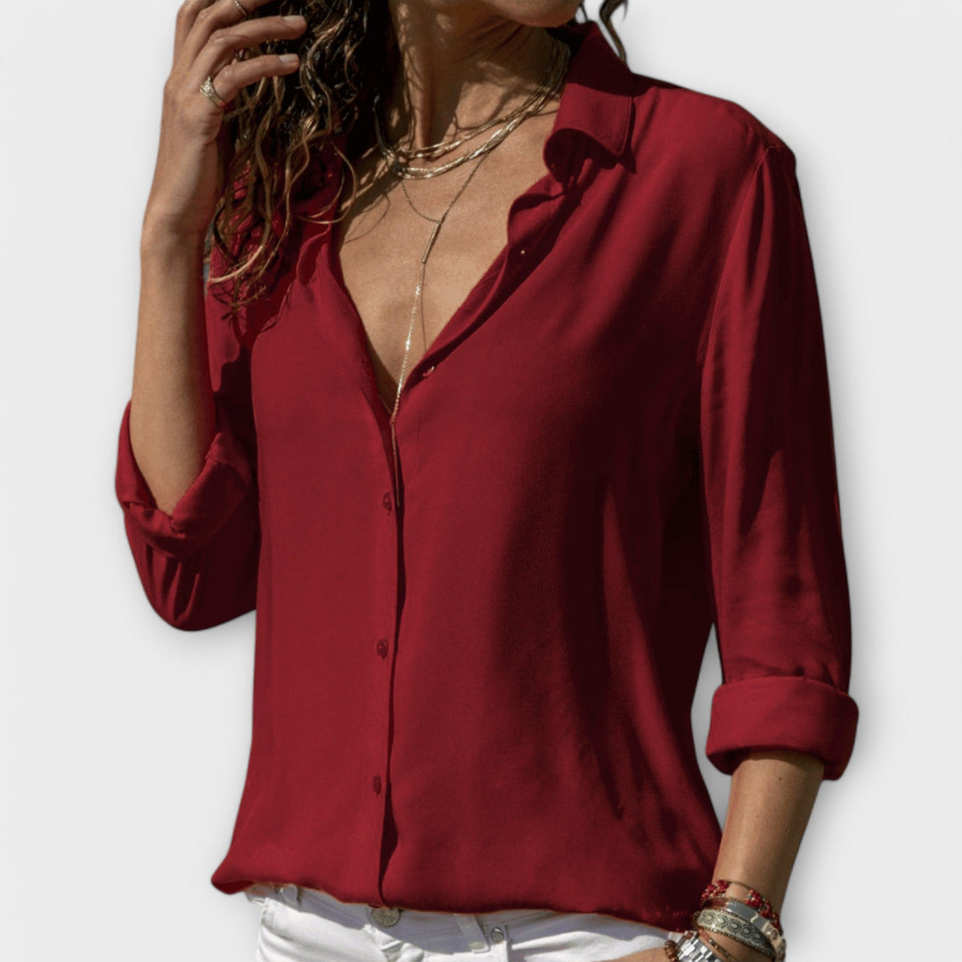 Lesley | Refined Button-Up Blouse