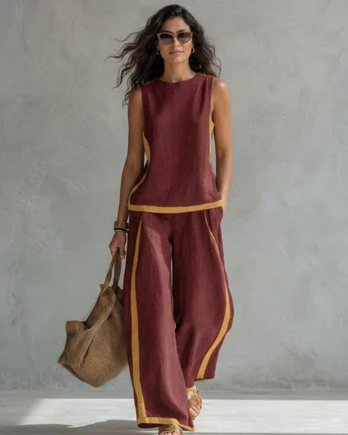 Leila in Burgundy