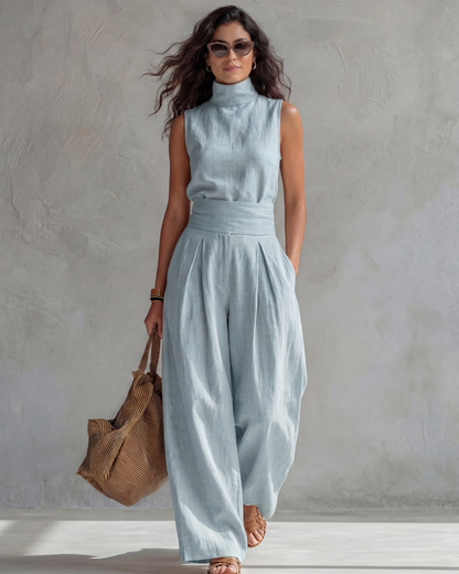 Maria in Light Blue