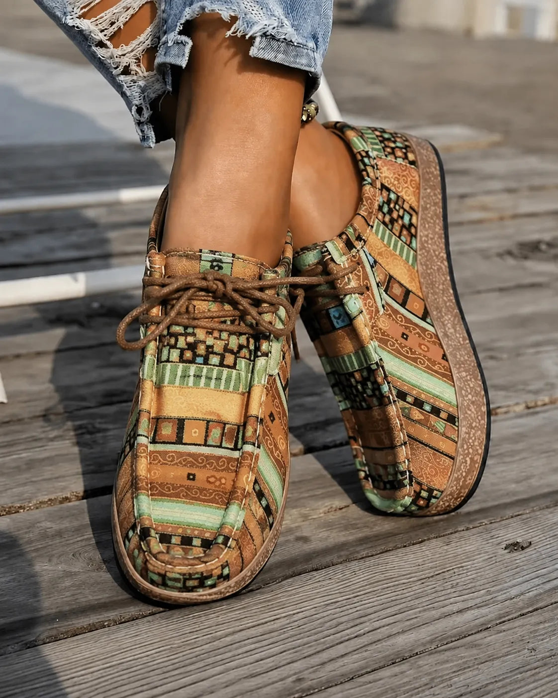 Amelia in Earth Mosaic