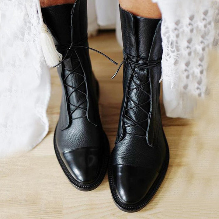 Mireille | Patent Leather Boots