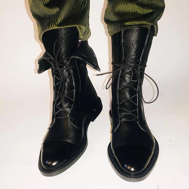 Mireille | Patent Leather Boots