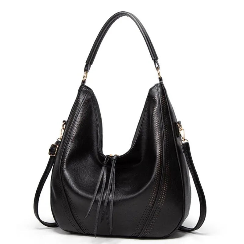 Women's Crescent Hobo Shoulder Bag