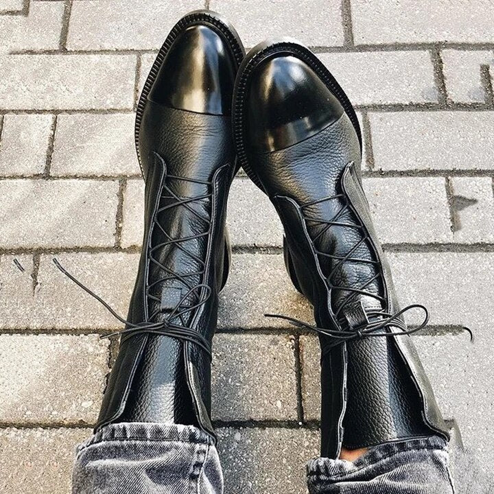 Mireille | Patent Leather Boots