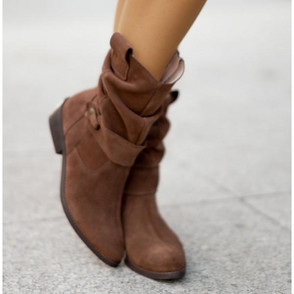 Heidi | Slouchy Mid-Calf Boots
