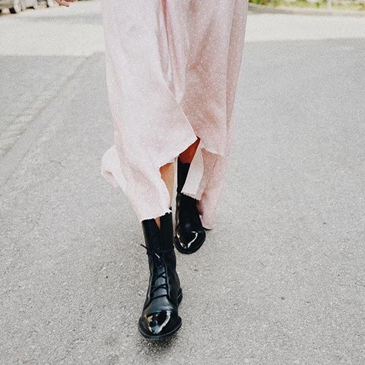 Lynda | Elegant Lace-Up Ankle Boots