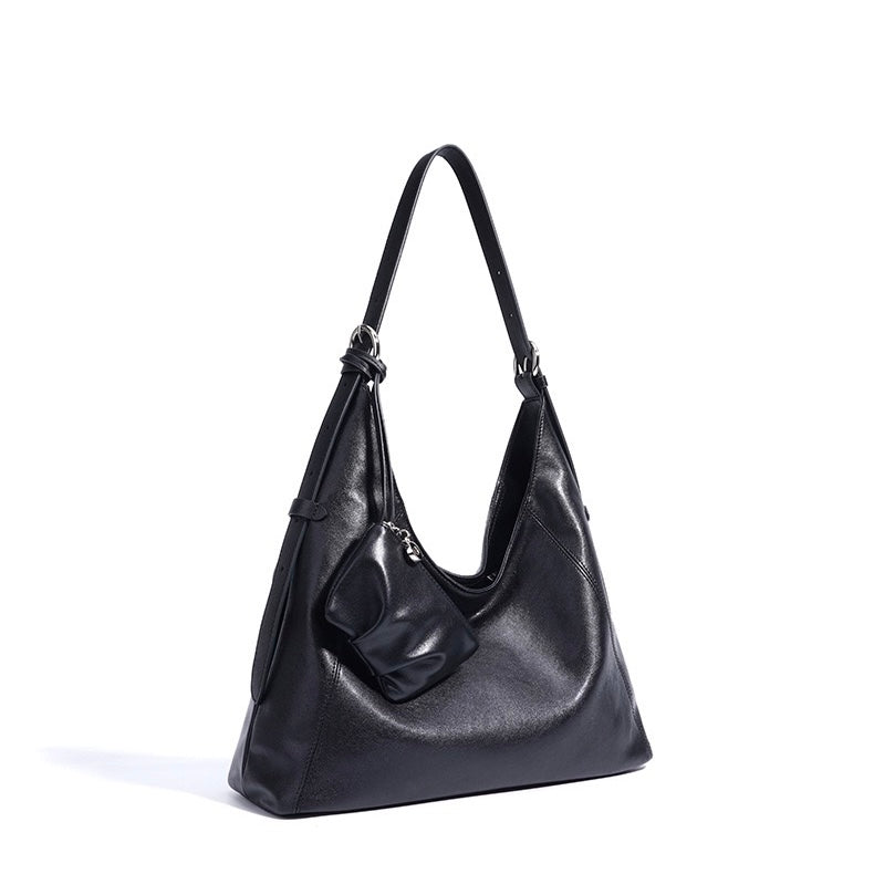 Women's Vertical Hobo Shoulder Bag