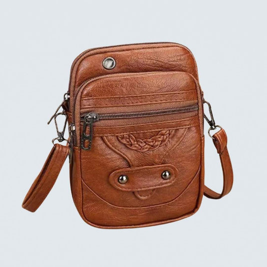 Women's Vintage Embossed Shoulder Bag