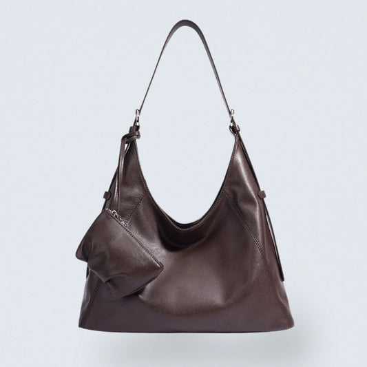 Women's Vertical Hobo Shoulder Bag