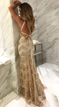 Polly | Sparkling Slit Wedding Guest Dress