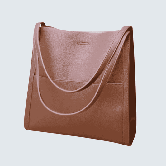 Women's Vertical Multi-Pocket Shoulder Bag