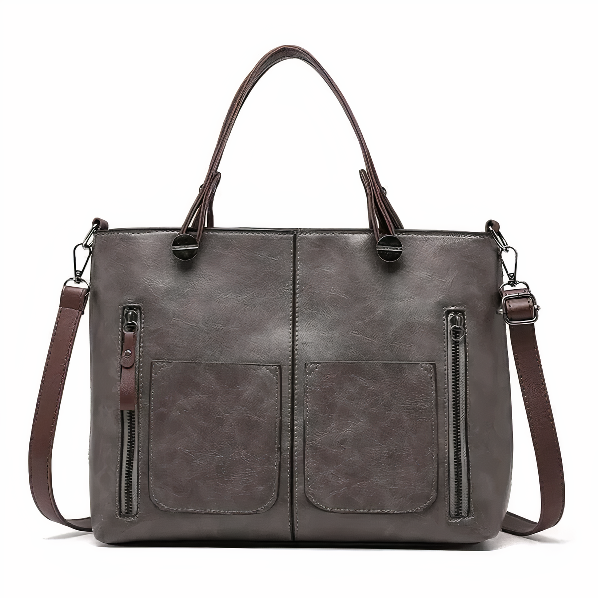 Women's Multi Pocket Zip Handbag