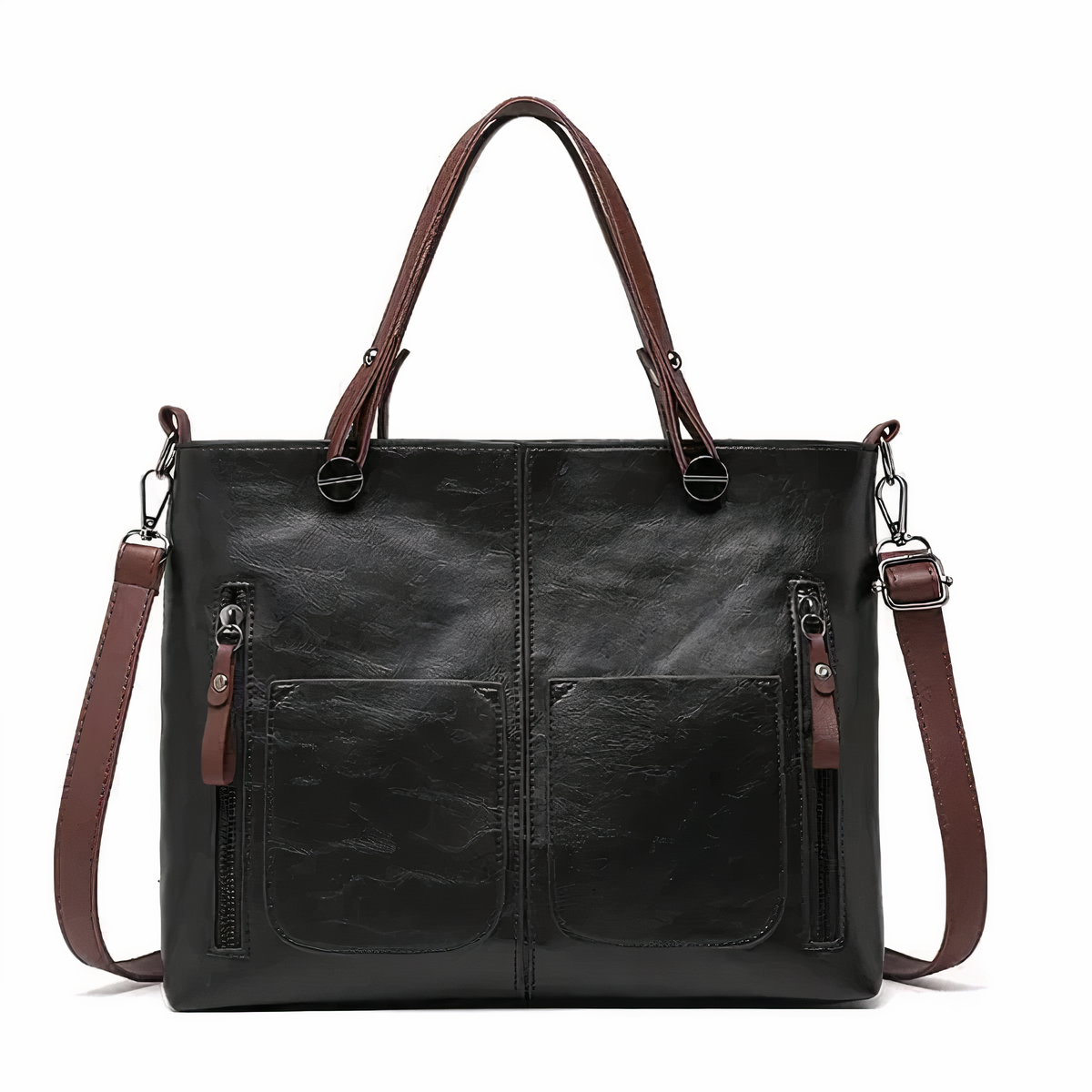 Women's Multi Pocket Zip Handbag