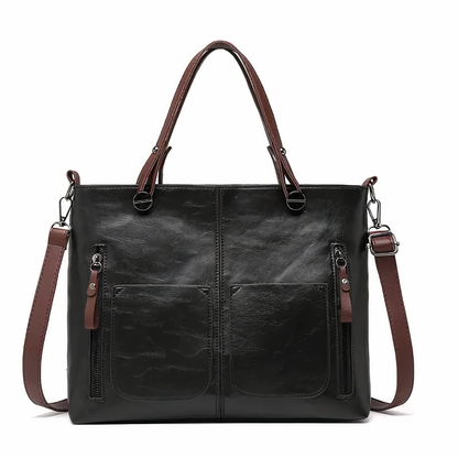Women's Multi Pocket Zip Handbag