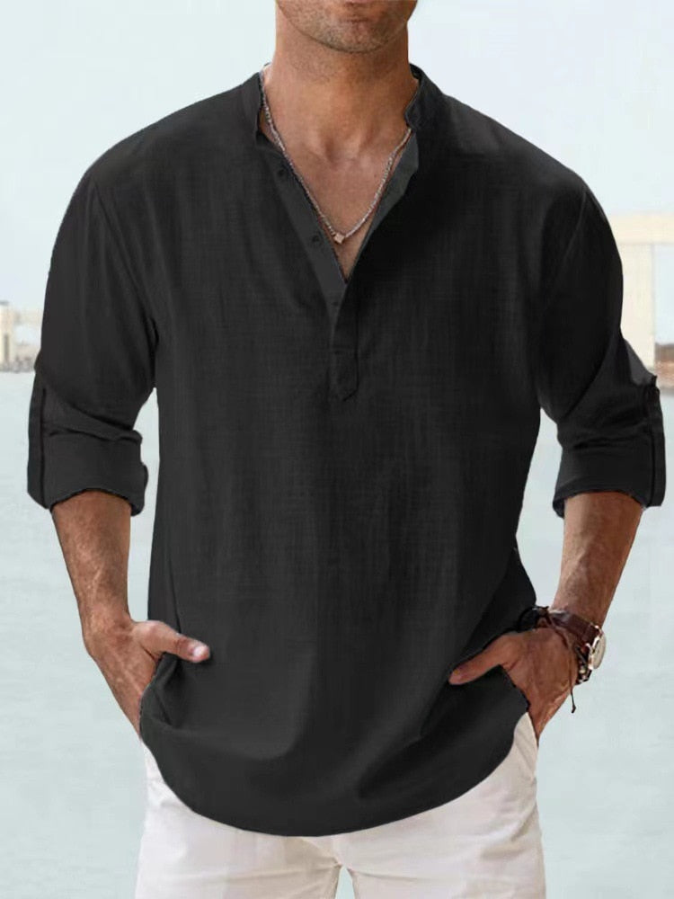 Fernando | Breathable Button-Up Shirt