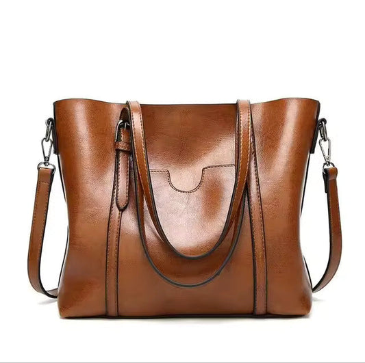 Women's Two-Way Structured Tote Bag