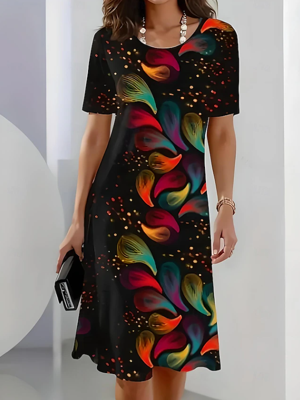 Glenda | Elegant Party Evening Midi Dress