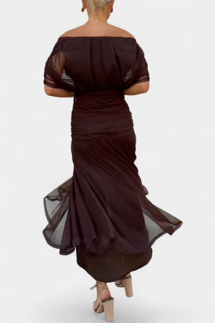 Isabel | Elegant Off-Shoulder Dress