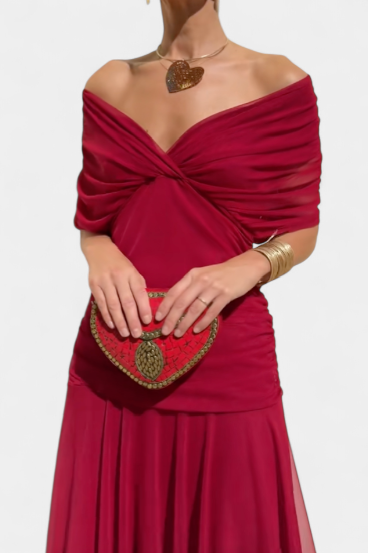 Isabel | Elegant Off-Shoulder Dress