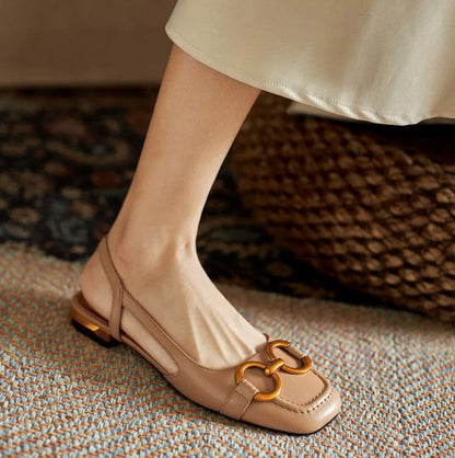 Women's Cushioned Adjustable Buckle Slide Sandals