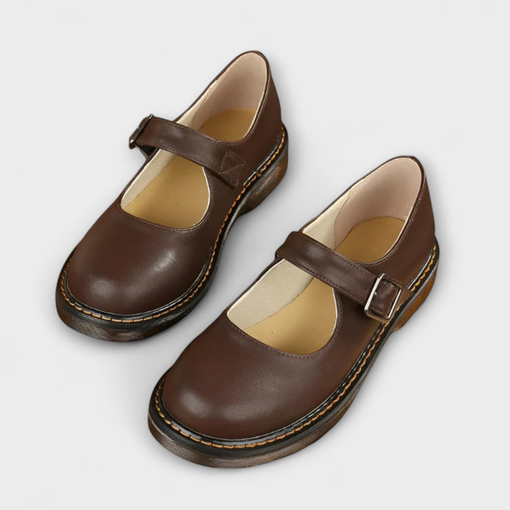 Kennedy | Classic Buckle Mary Jane Shoes