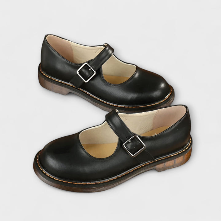 Kennedy | Classic Buckle Mary Jane Shoes