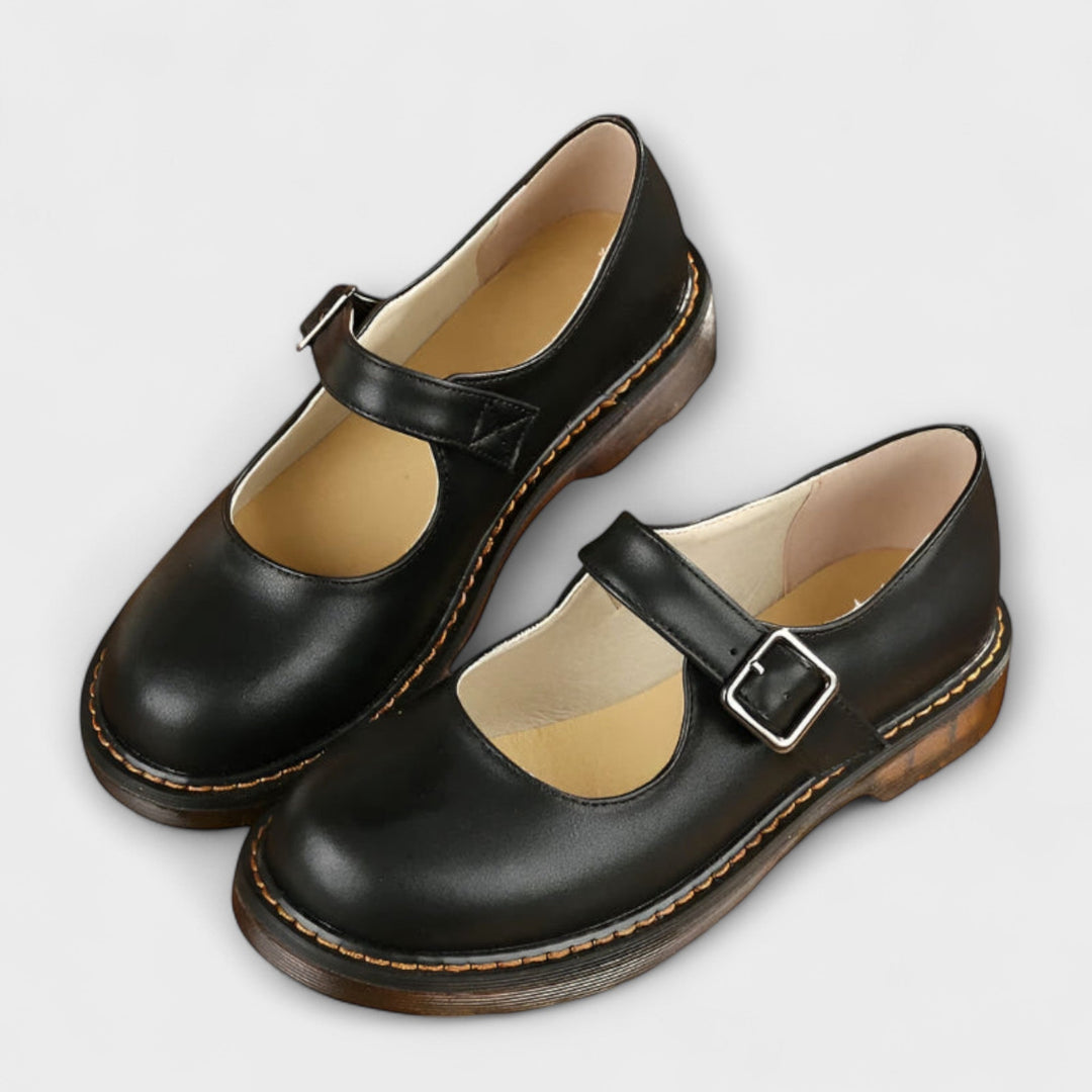 Kennedy | Classic Buckle Mary Jane Shoes