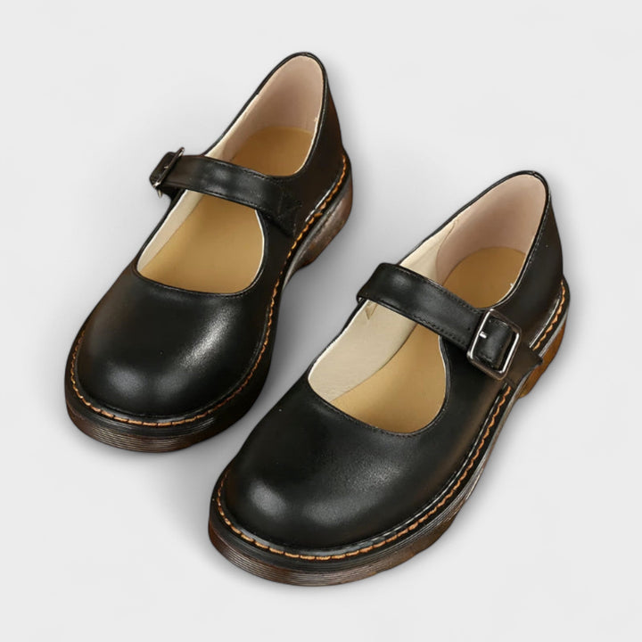 Kennedy | Classic Buckle Mary Jane Shoes