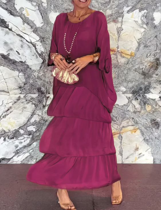 Jewel | Elegant Flowing Maxi Dress