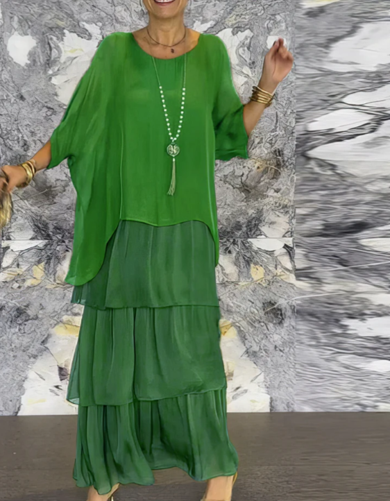 Jewel | Elegant Flowing Maxi Dress