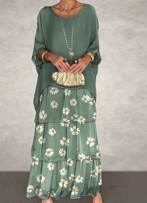 Jewel | Elegant Flowing Maxi Dress