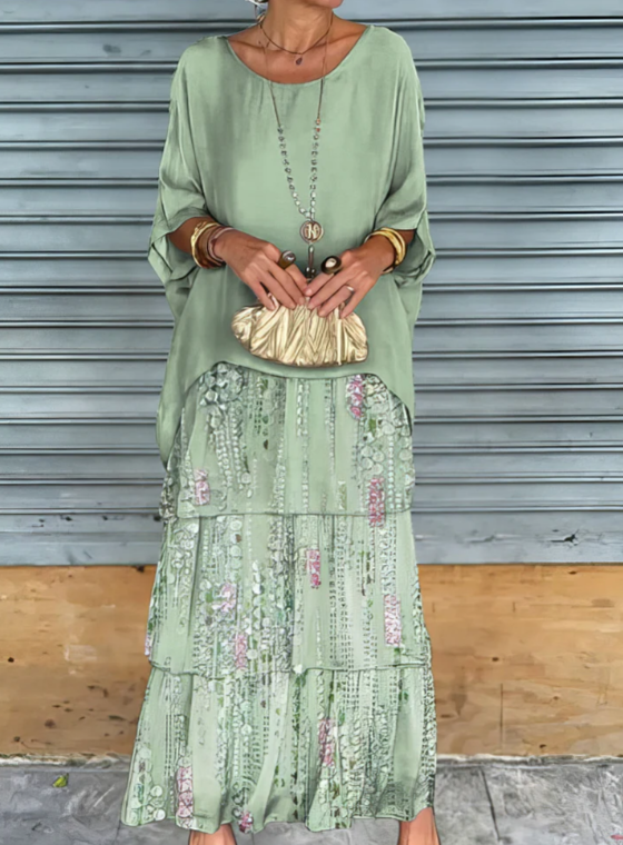 Jewel | Elegant Flowing Maxi Dress