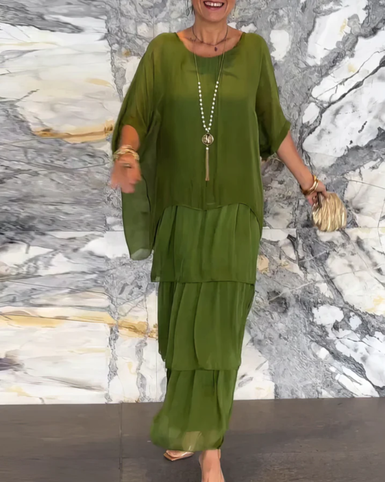 Jewel | Elegant Flowing Maxi Dress
