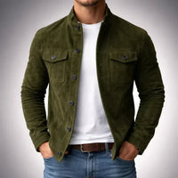 Alan | Classic Pocket Suede Jacket