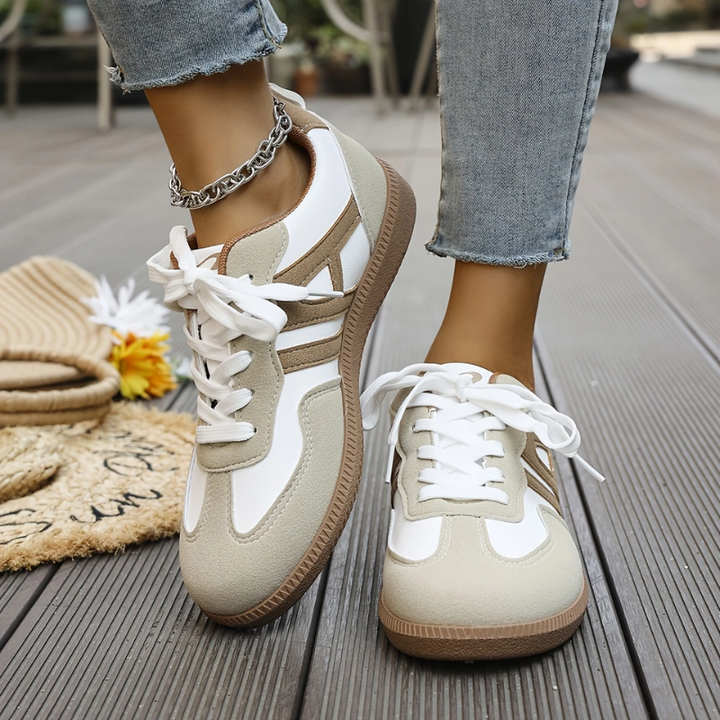 Laurel | Supportive Wide-Toe Sneakers