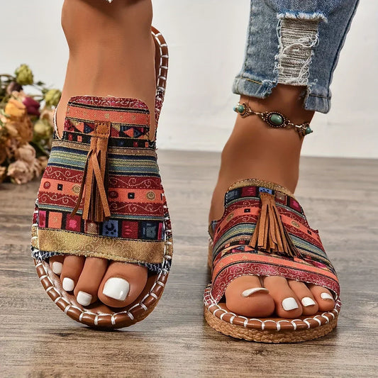 Women's Contoured Footbed Adjustable Strap Sandals
