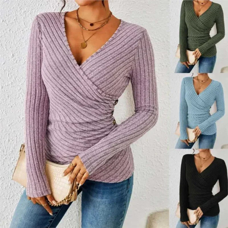 Alyson | Tummy Tucking Long Sleeve Top