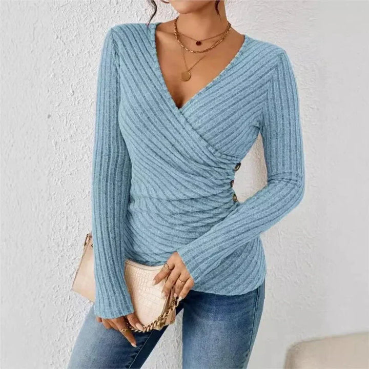 Alyson | Tummy Tucking Long Sleeve Top
